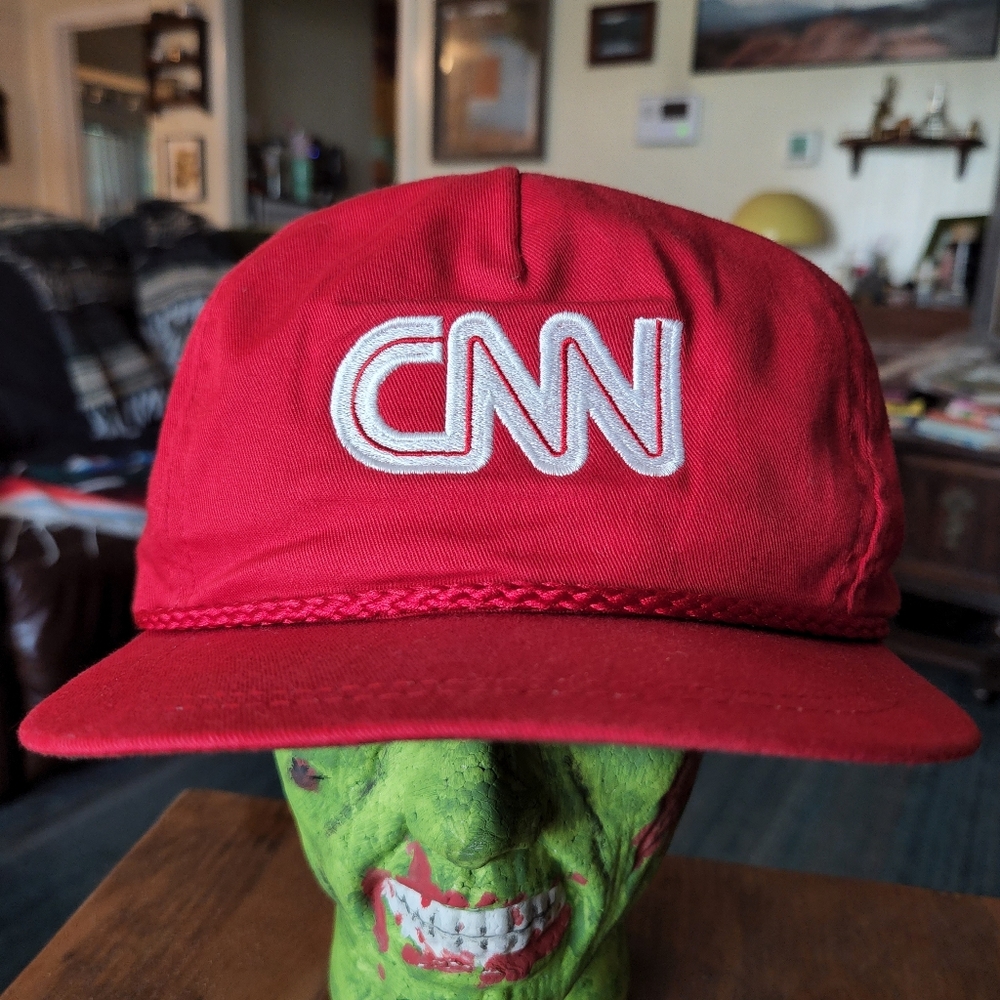 VTG CNN Baseball Cap Broadcasting/Sports Golf